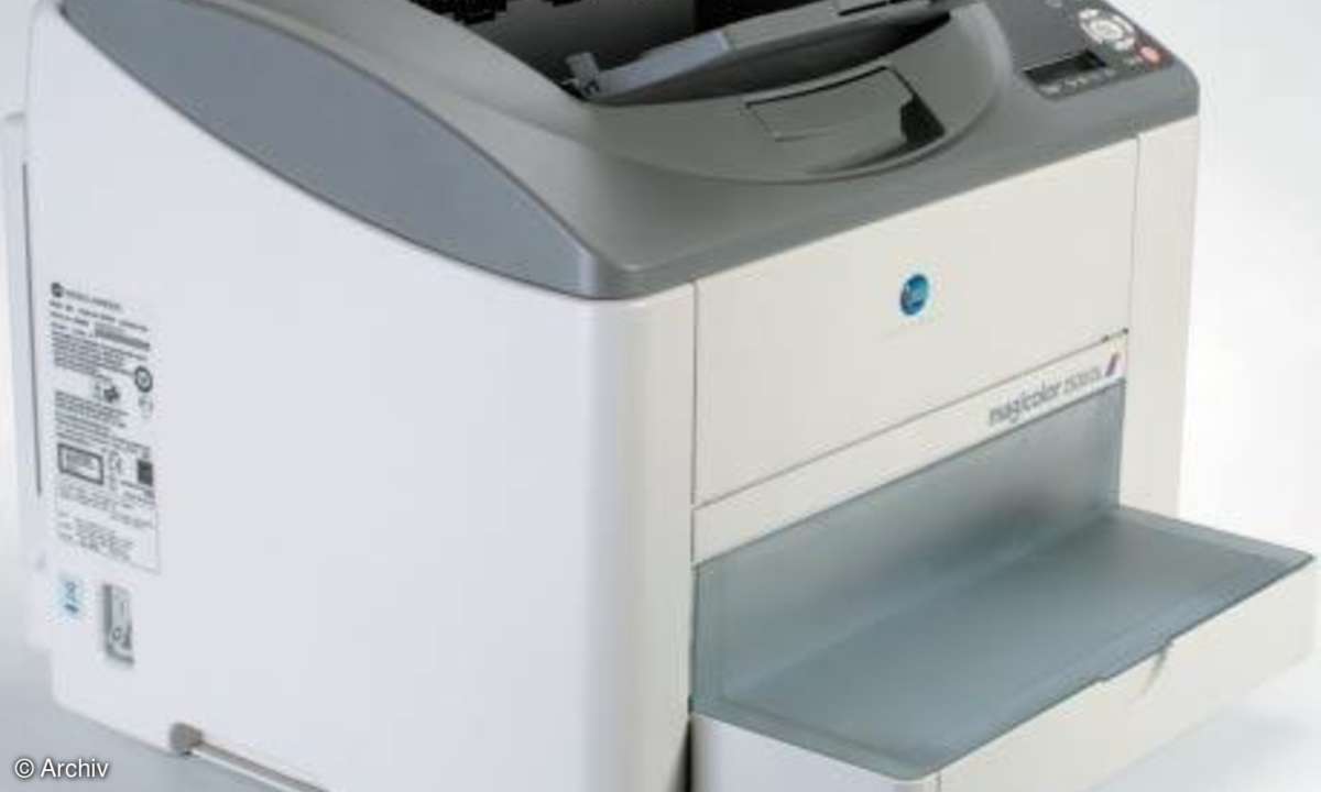 Günstige Farblaserdrucker: Konica Minolta 2530DL