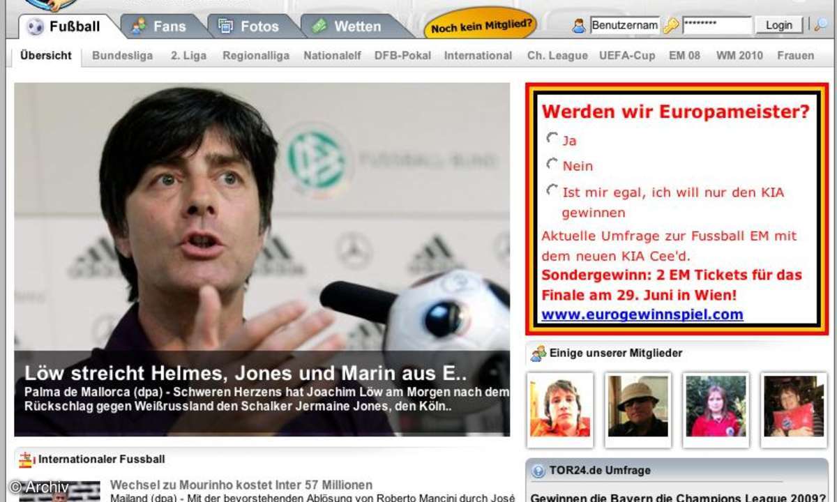Coole Websites: Tor24.de