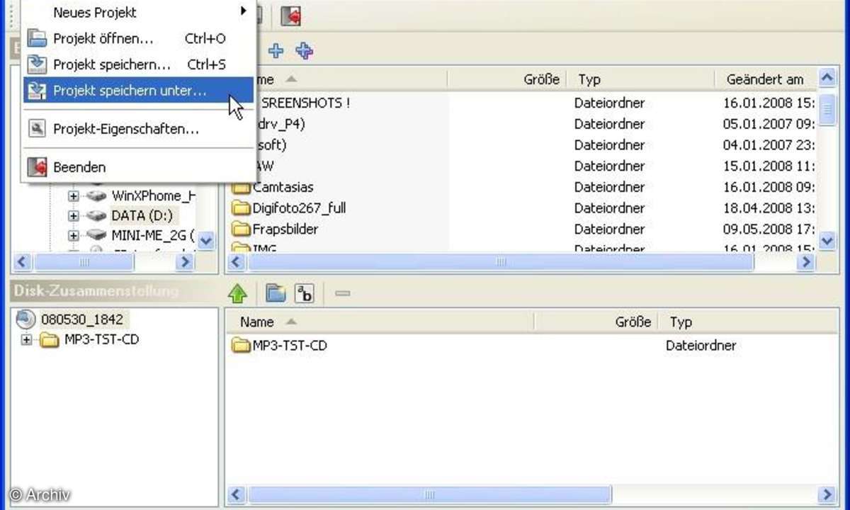 Infrarecorder Portable - Freeware-Brenner für USB-Sticks