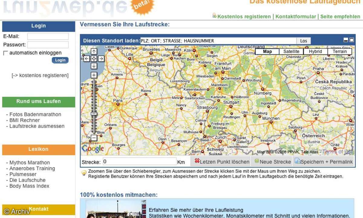 Coole Websites: run2web.de