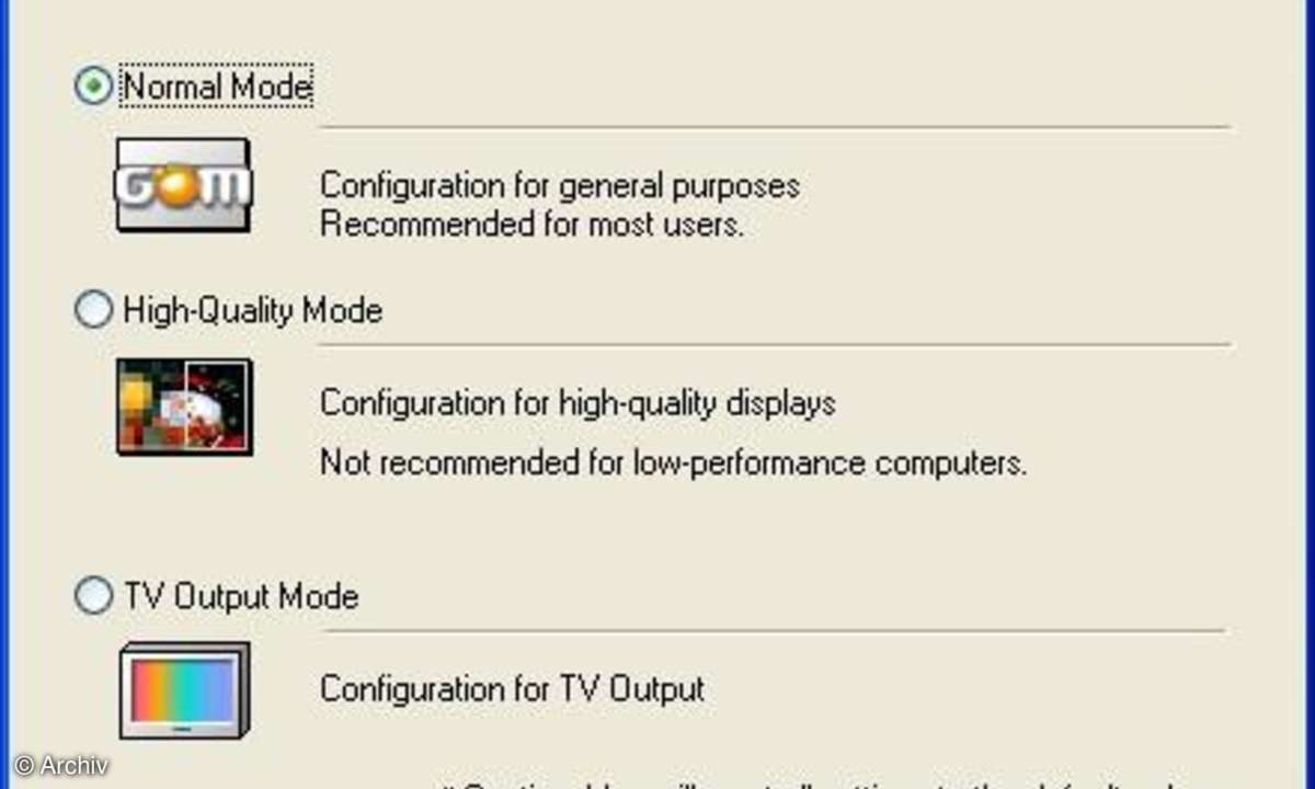 GOM Player: Multimedia-Player mit integrierten Audio- und Video-Codecs