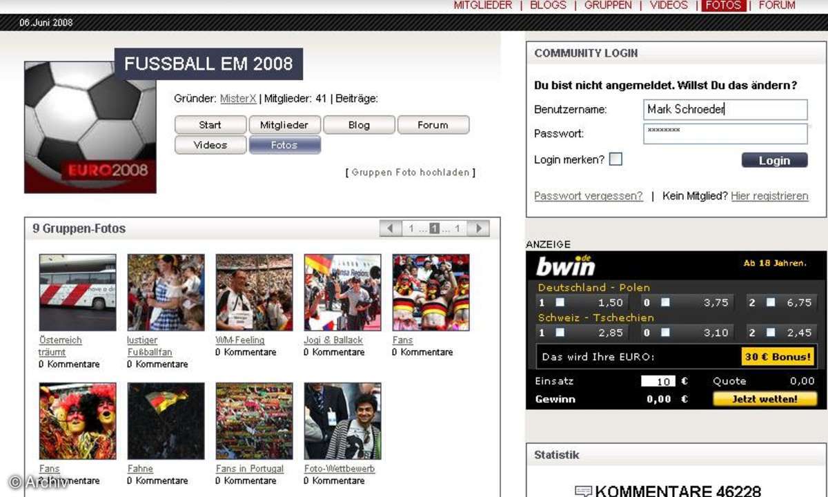 Fußball-EM: mySpox.com