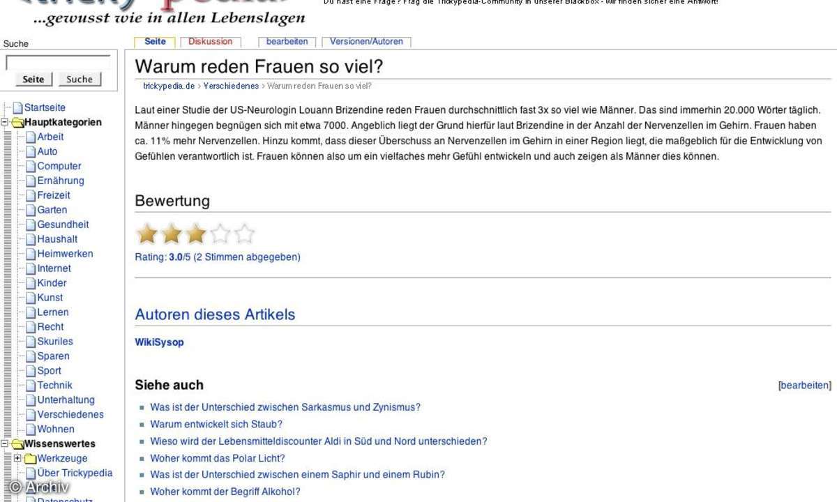 Coole Website