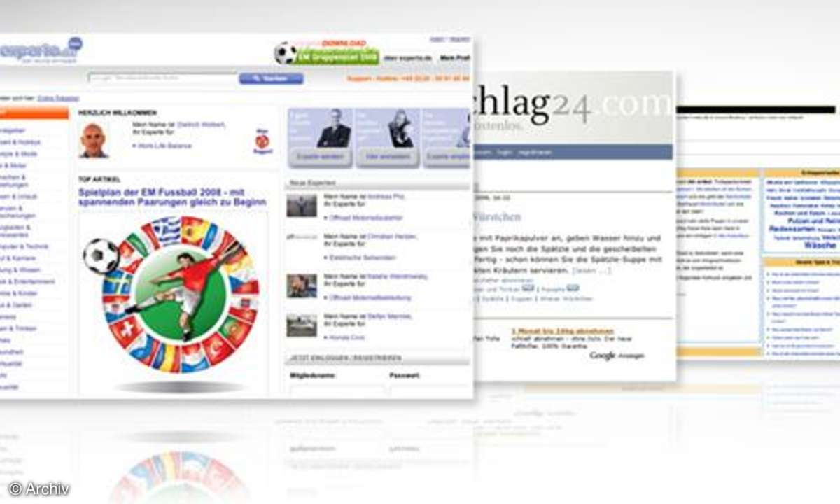 Coole Websites: ratschlag24.com, Trickypedia.de, experto.de