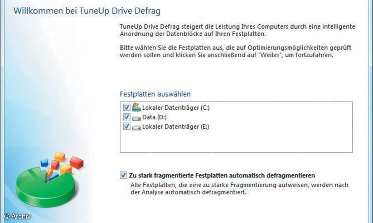 XP-Renovierung: TuneUp Utilities 2008