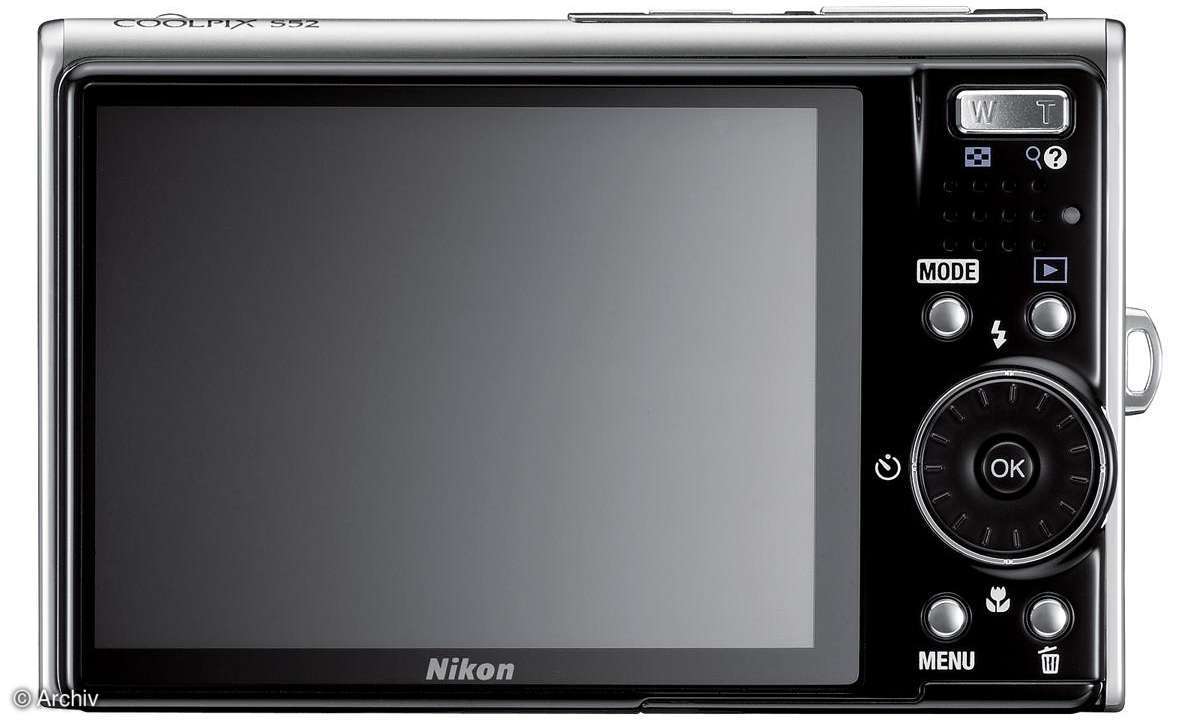 Nikon Coolpix S52 Style-Cam mit 3-Zoll-Display