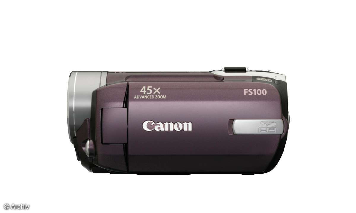 Canon FS100 Flash-Camcorder