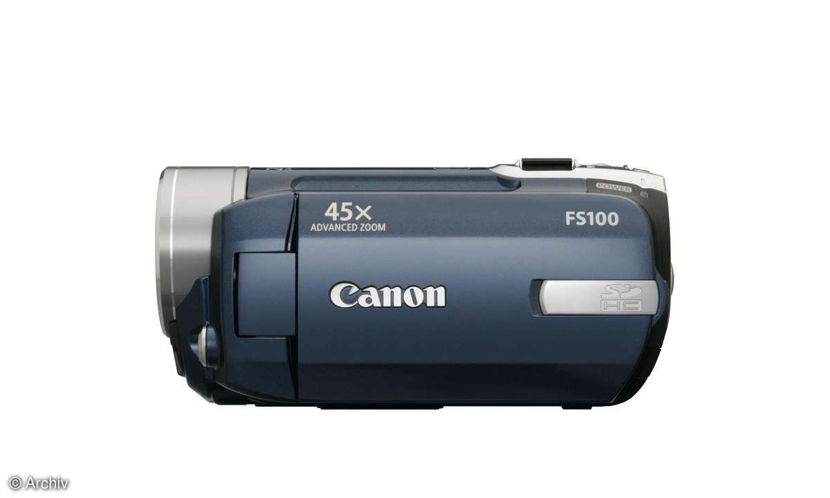Canon FS100 Flash-Camcorder