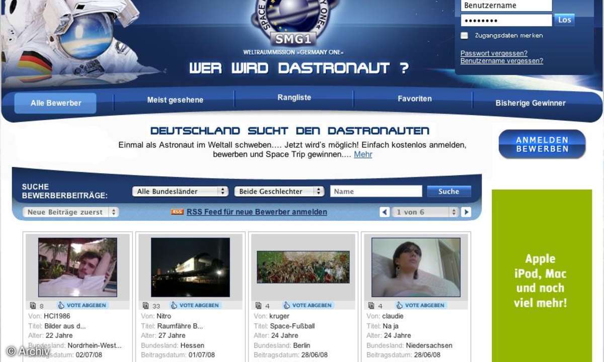 Coole Website