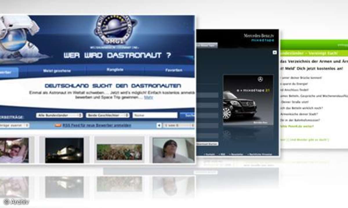 Coole Websites: Dastronauten.de, Pennr.de, Mercedes-Benz.tv