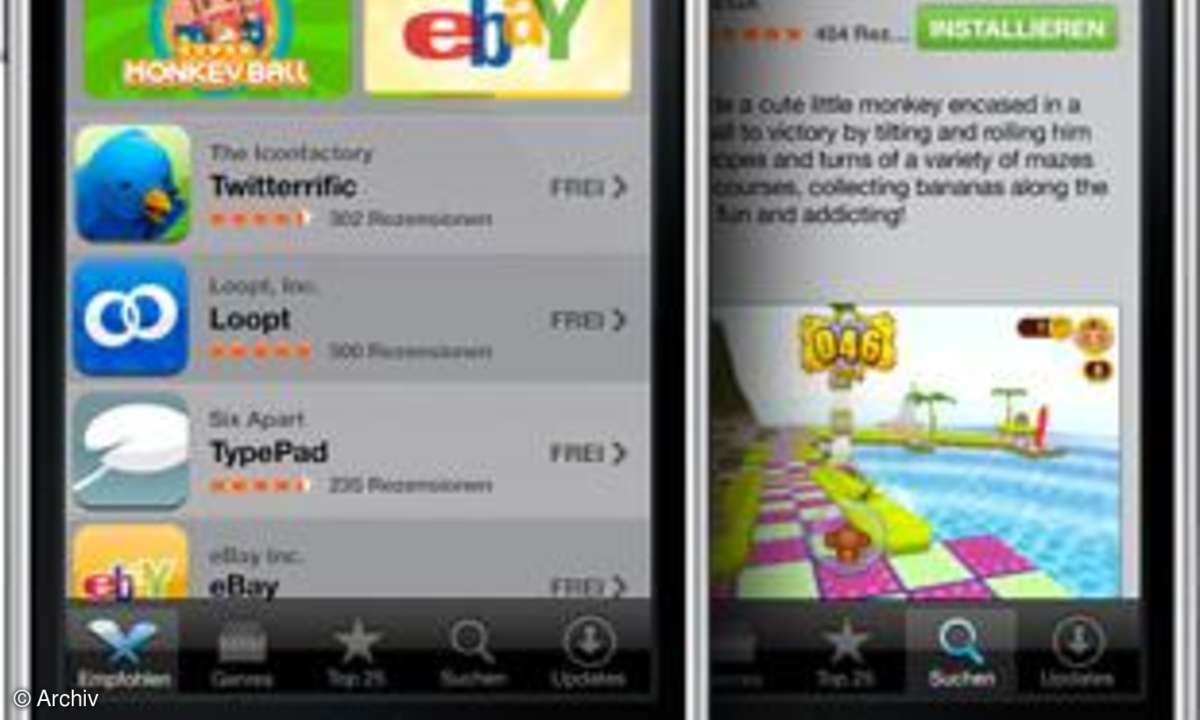 iPhone 2.0 Software - der AppStore
