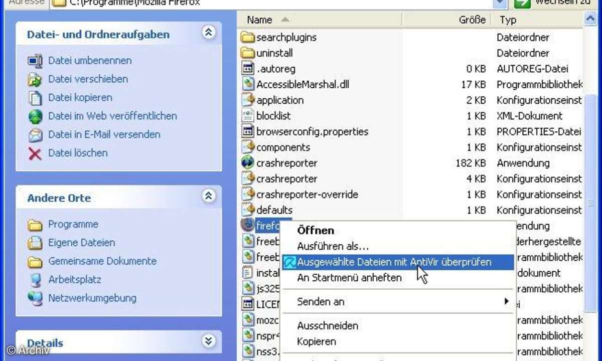 Avira AntiVir Personal Free 8.1