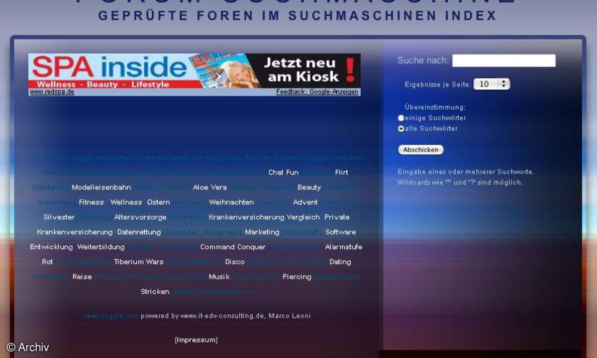 Coole Websites