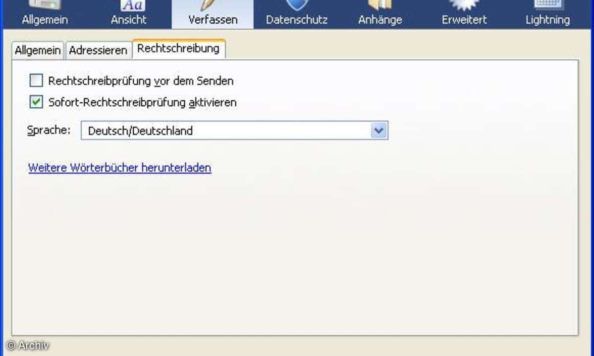 Thunderbird-AddOns