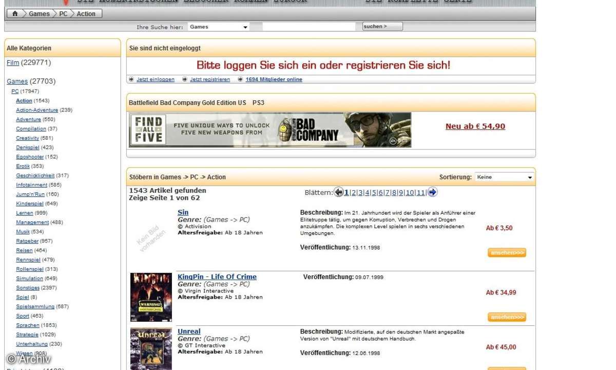 Surftipps aus der Spieleszene: Spiele verkaufen ganz ohne Ebay