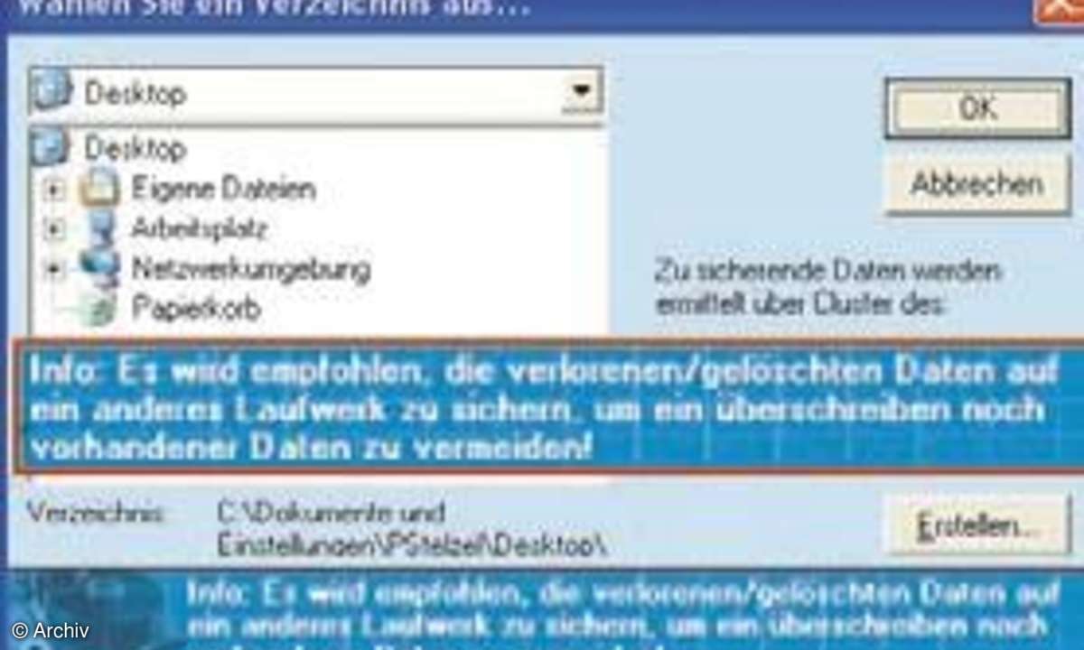 Tools gegen den PC-Crash