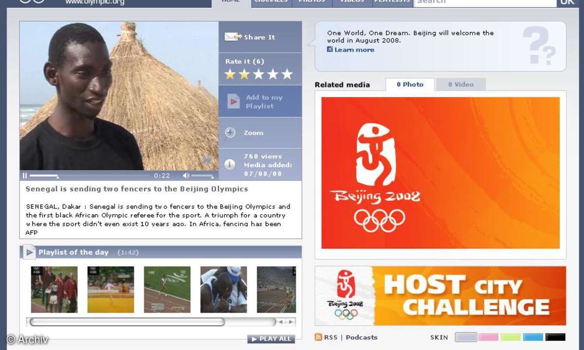 Coole Websites: Olympic Spezial
