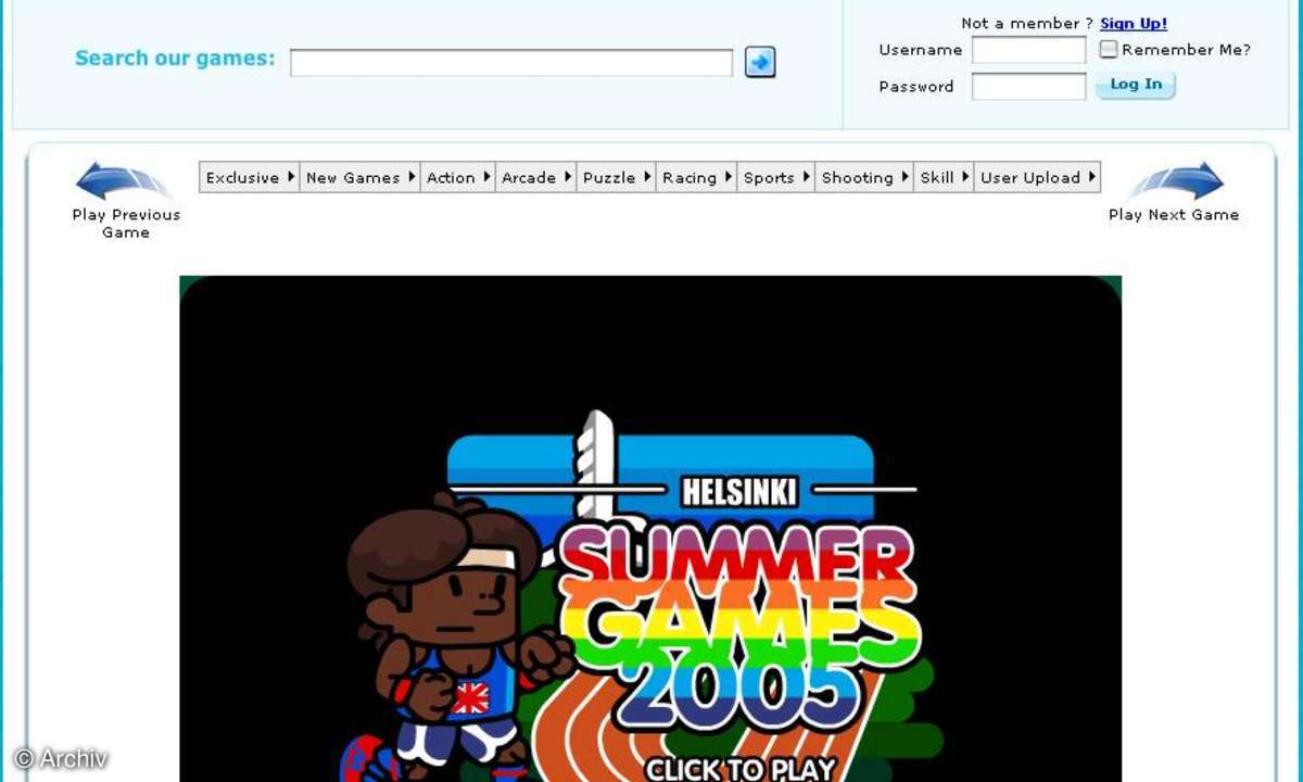 Coole Websites: Olympic Spezial
