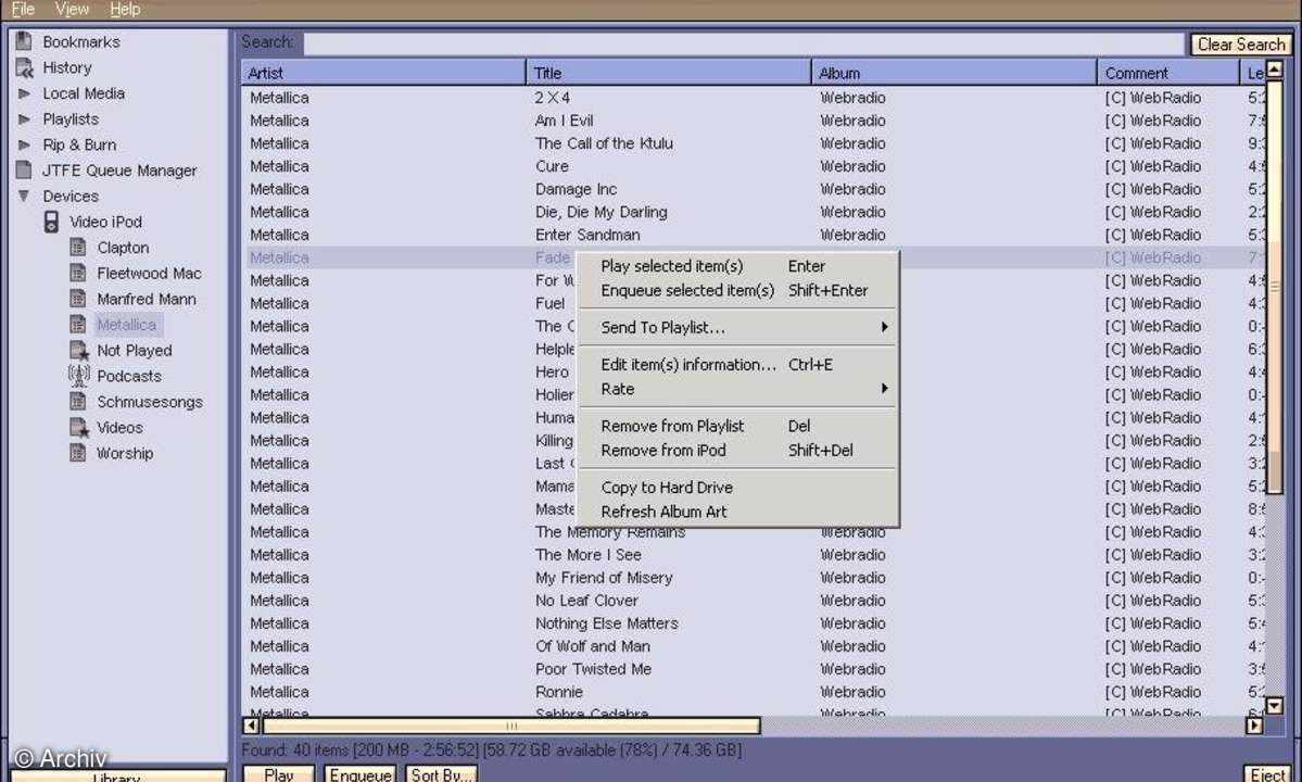 iPod-Utilities