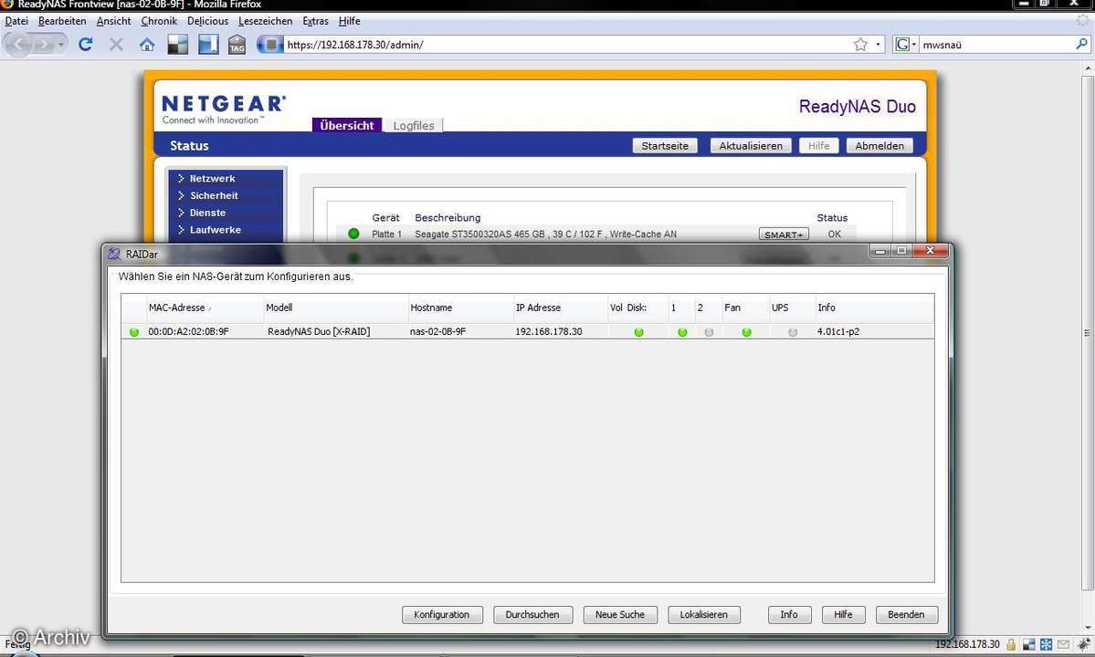 Netgear ReadyNAS Duo