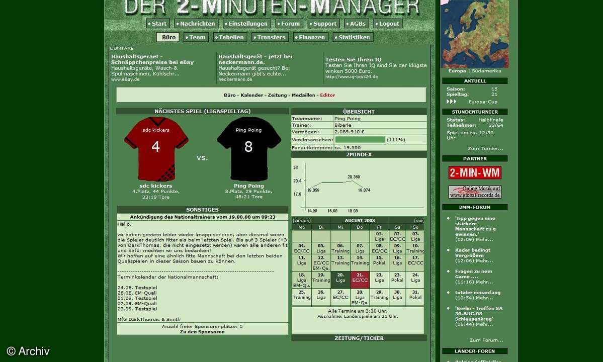 Die besten PC-Fußballmanager im Vergleich