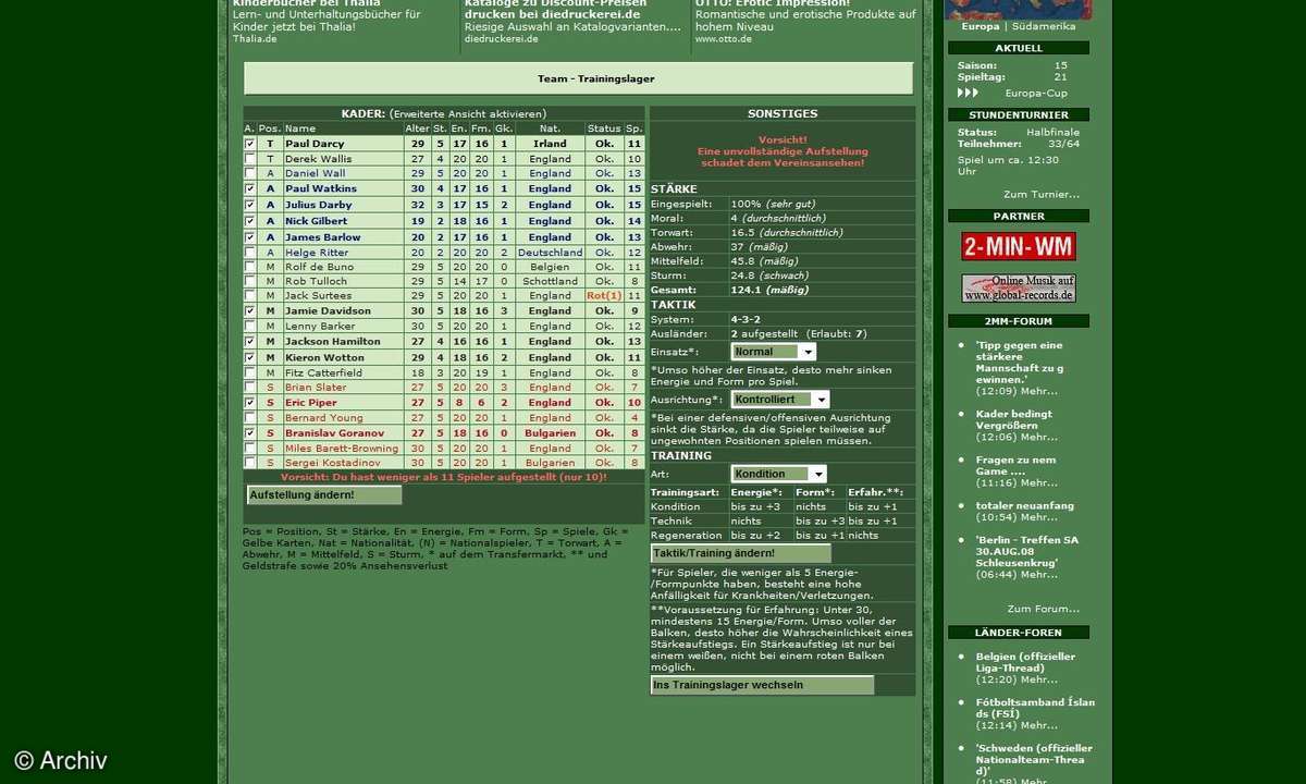 Die besten PC-Fußballmanager im Vergleich