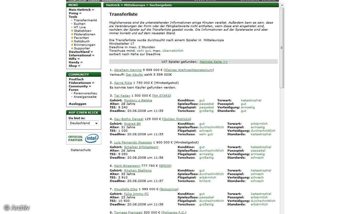 Die besten PC-Fußballmanager im Vergleich