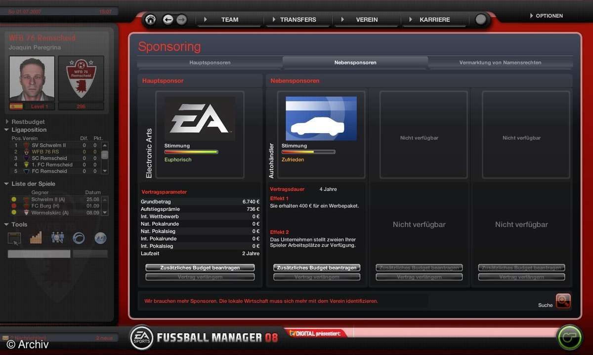 Die besten PC-Fußballmanager im Vergleich