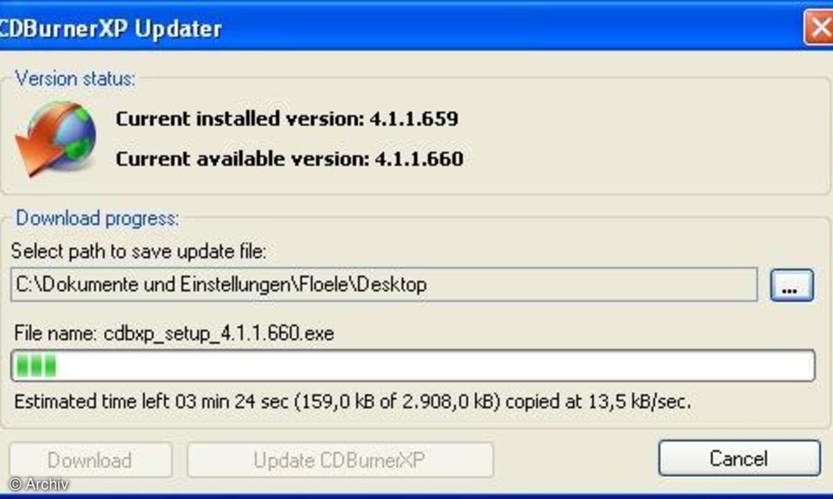 Kostenlose Brenn-Software