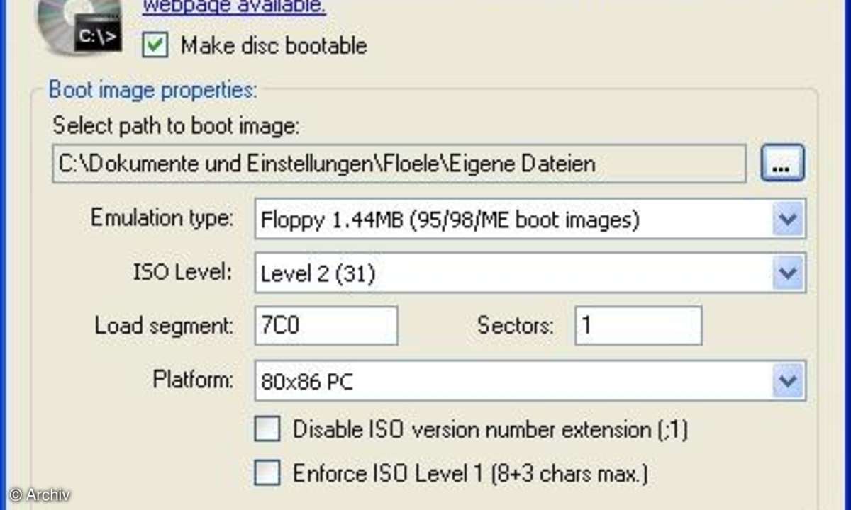 Kostenlose Brenn-Software