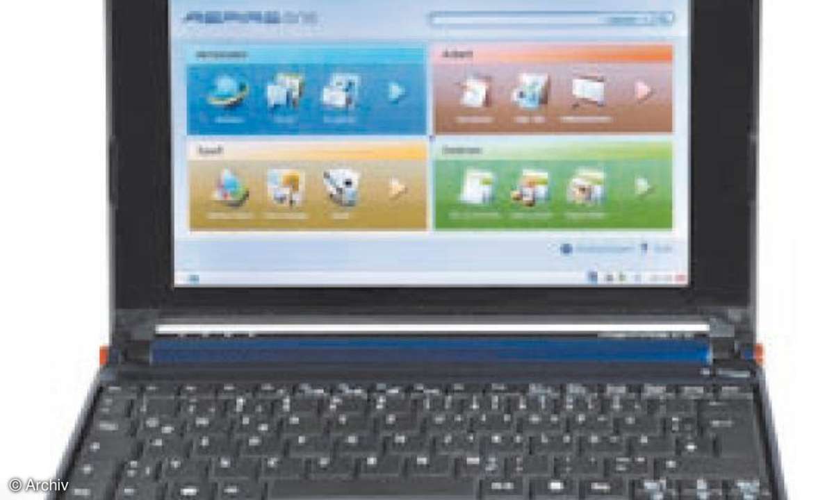 Titelthema Netbooks: Mobile Rechner für die tägliche Arbeit