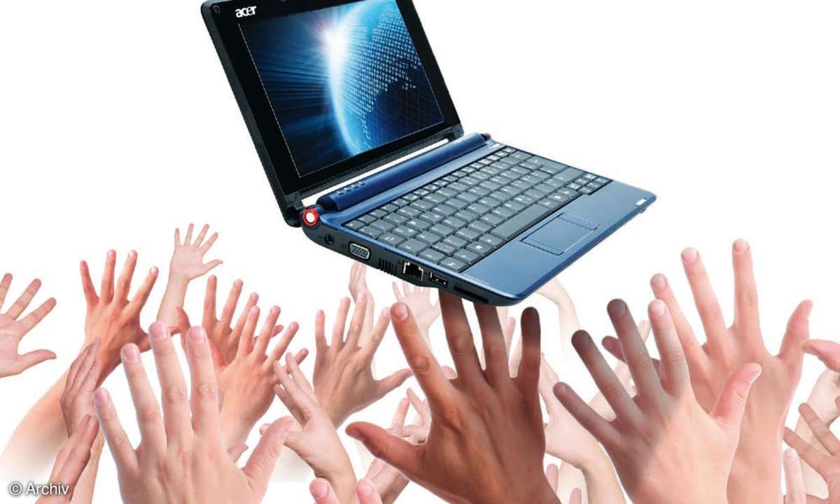 Titelthema Netbooks: Mobile Rechner für die tägliche Arbeit