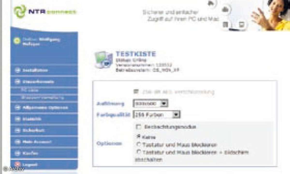 Software Test Online-Fernsteuertools: PC-Fernzugriff per Internet