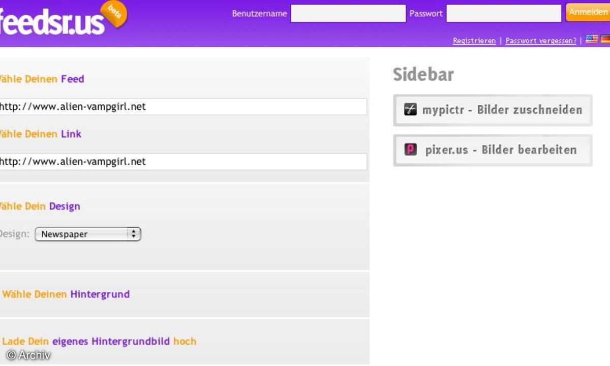Coole Websistes