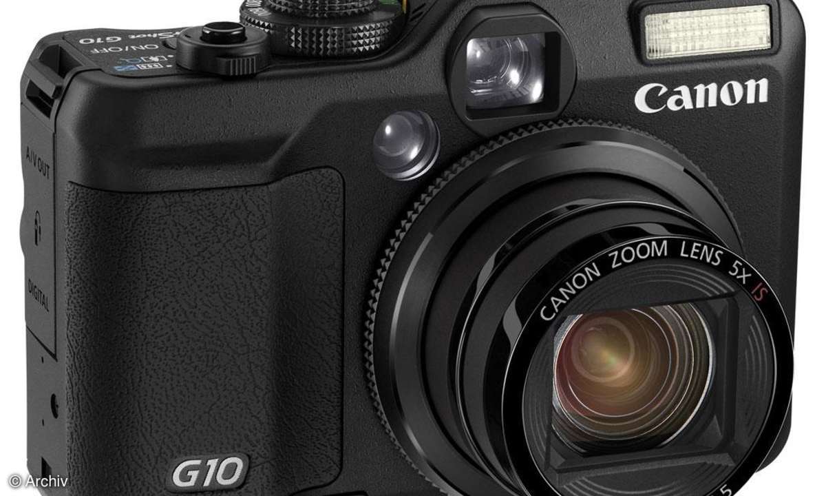 Canon PowerShot G10 mit 5fach-Zoom und 14,7 Megapixeln