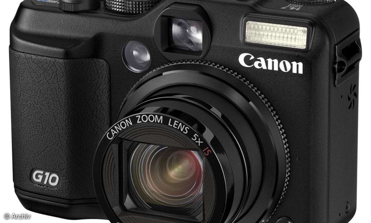 Canon PowerShot G10 mit 5fach-Zoom und 14,7 Megapixeln