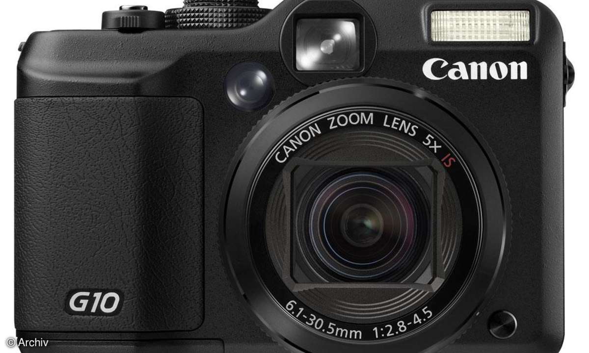 Canon PowerShot G10 mit 5fach-Zoom und 14,7 Megapixeln