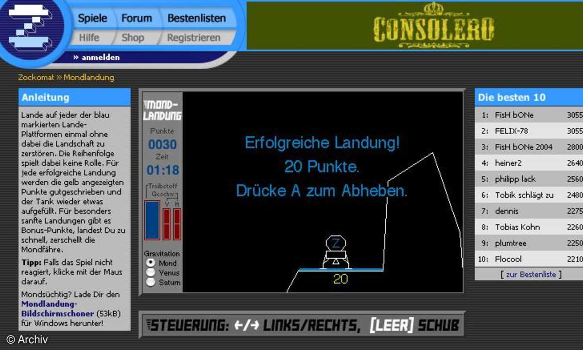 Coole Websites