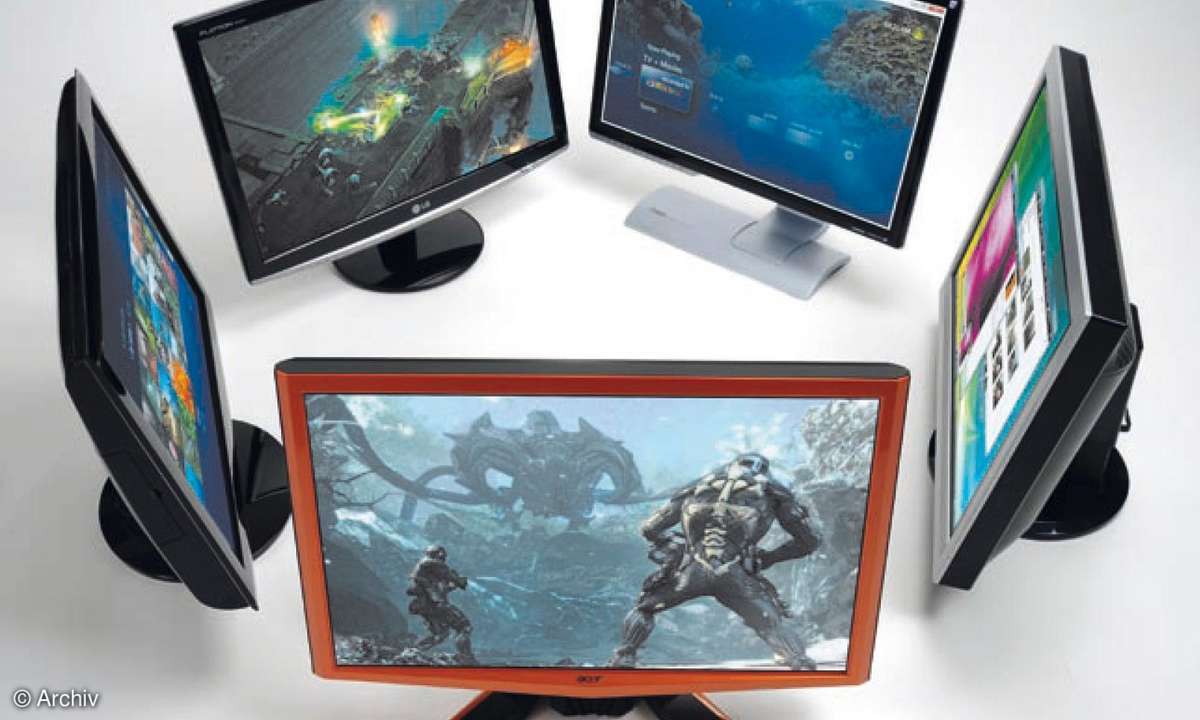 Hardware Test 24-Zoll-Monitore: 24-Zoll-Monitore nicht nur für Gamer