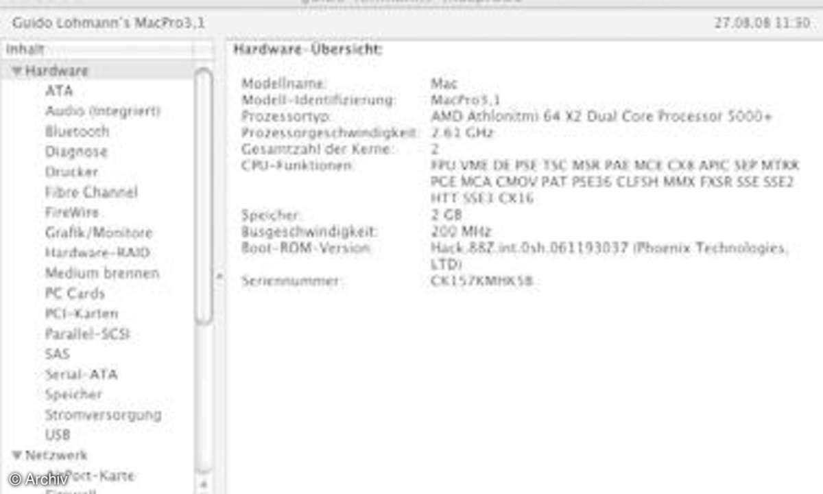Software Mac OS X auf dem PC: Leo4all im Test