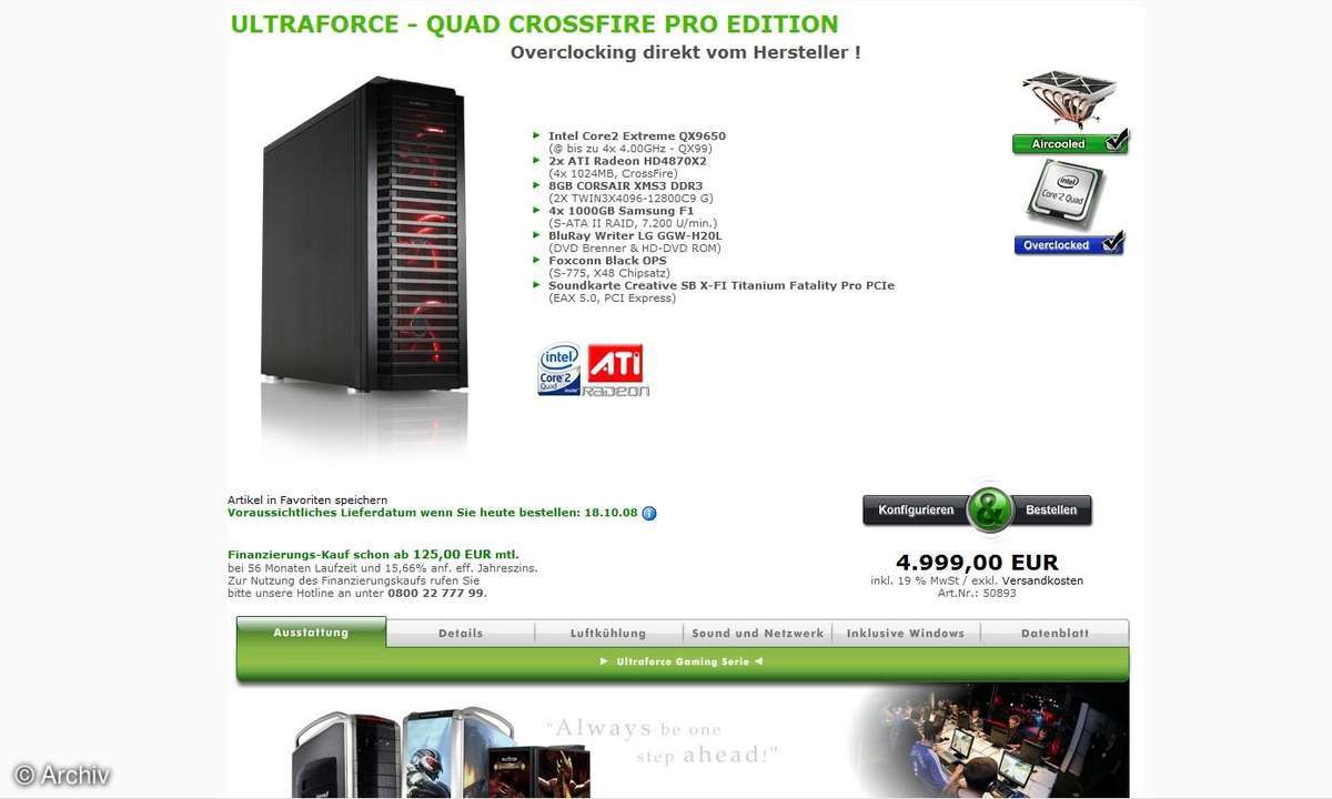 Preisbarometer: Spiele-PCs
