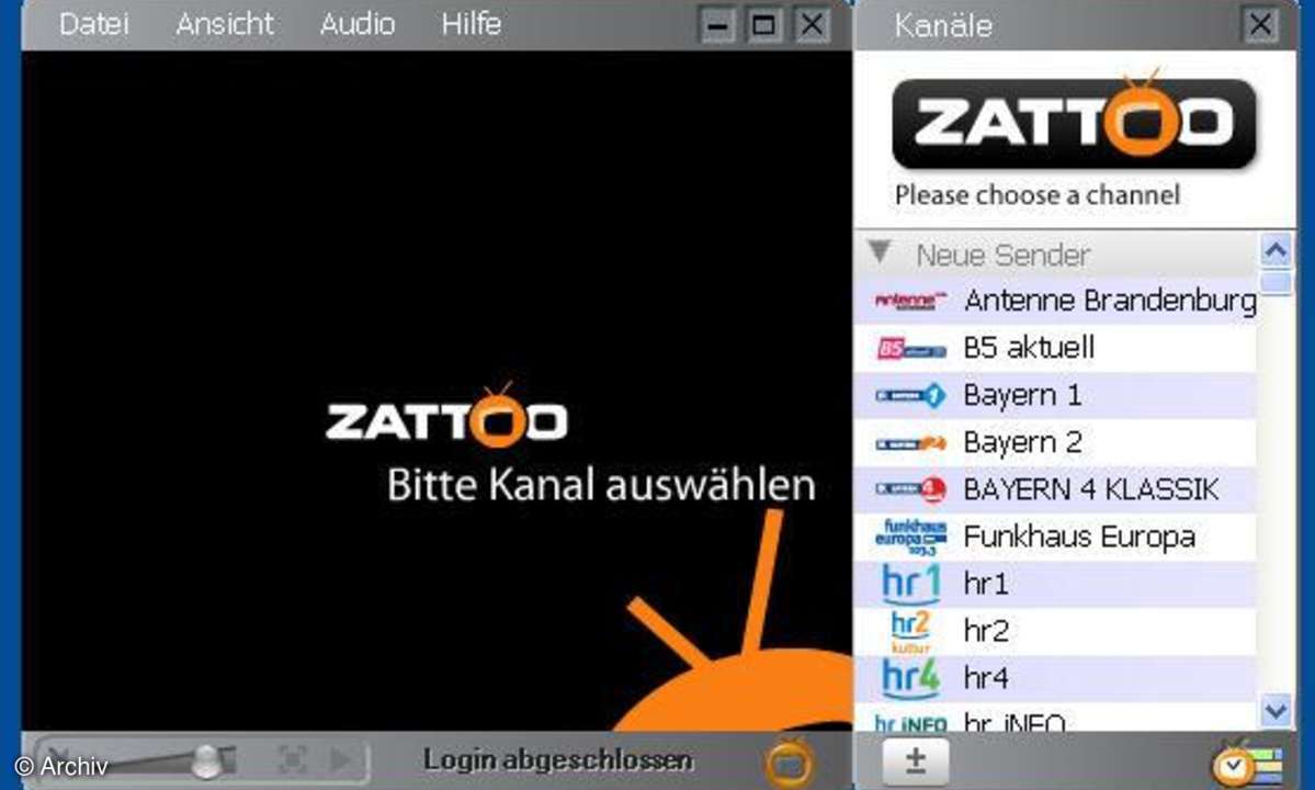 Fernsehen via Internet