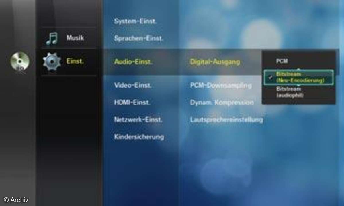 Test Blu-ray-Player/Video