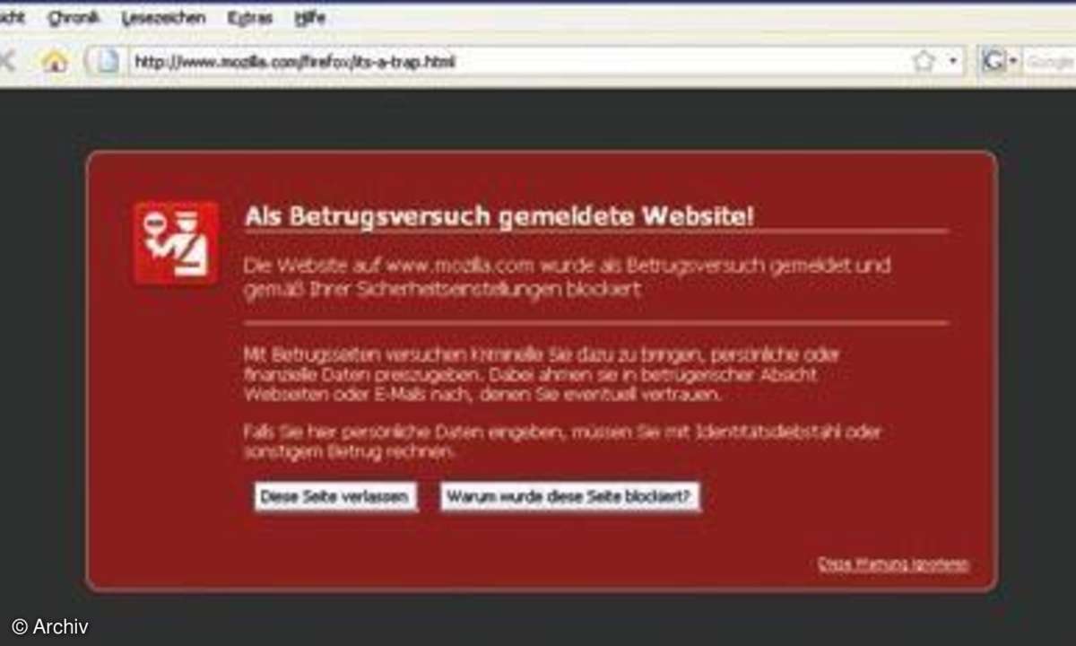 Datenklau beim Online-Banking