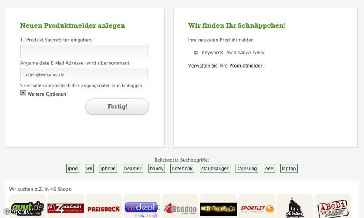 Coole Sites: liveshopping-aktuell.de