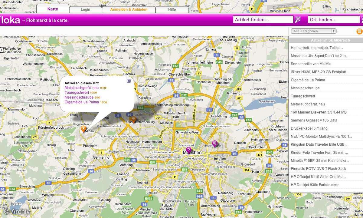 Coole Sites: floka.de