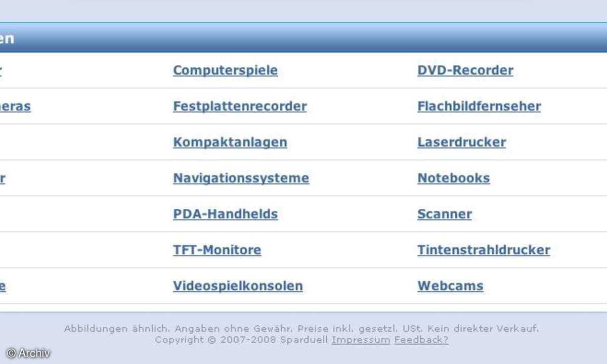 Coole Sites: sparduell.de