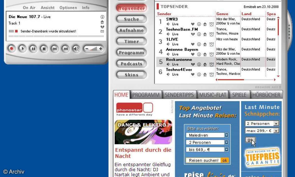 Internet-Radio aufnehmen