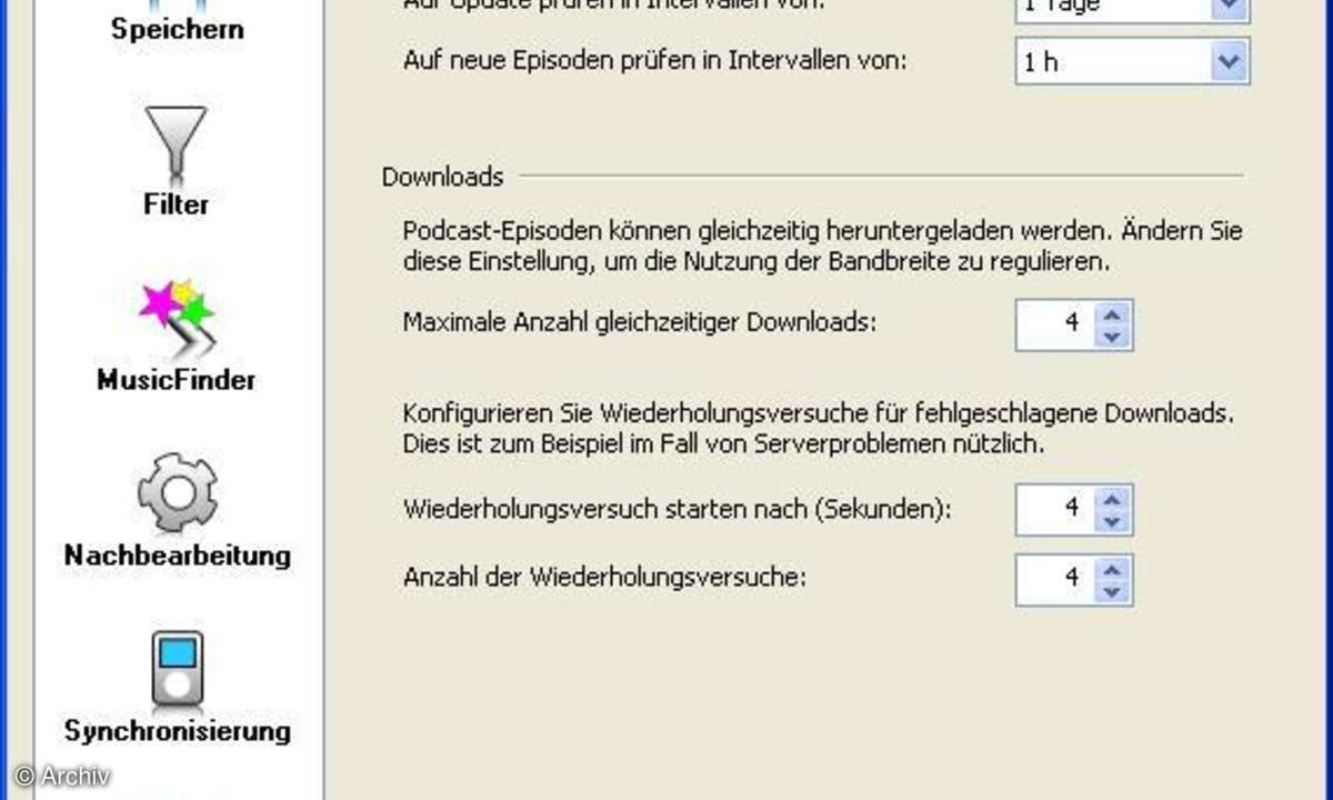 Internet-Radio aufnehmen
