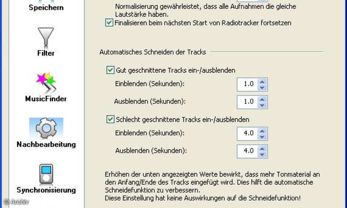 Internet-Radio aufnehmen